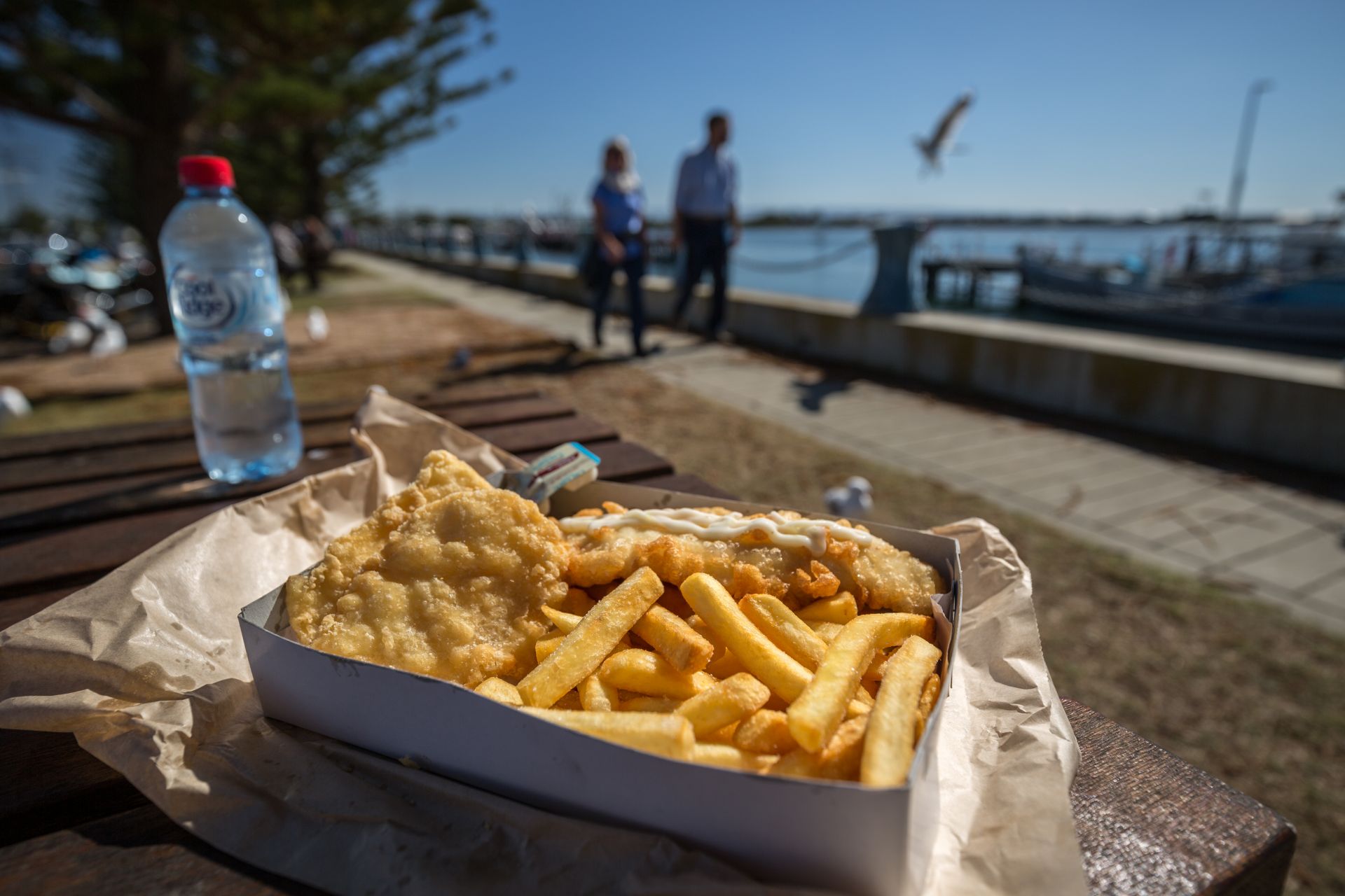 The Middle of Everywhere > Port Albert Wharf Fish & Chips